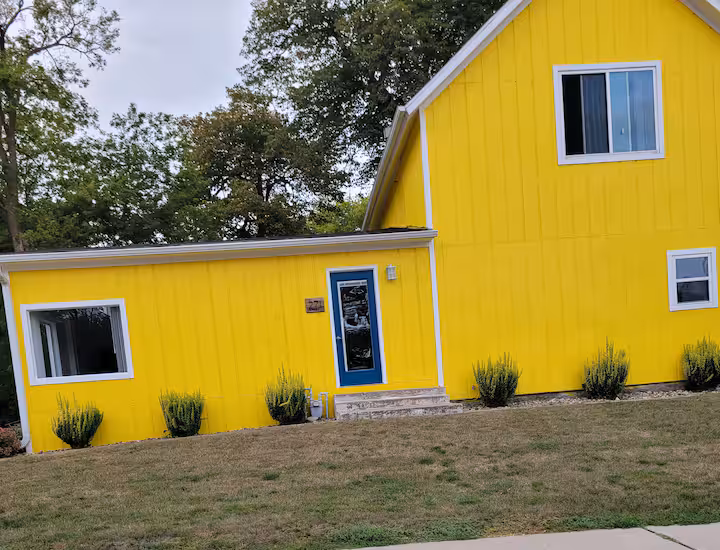 Cabin Outside Front