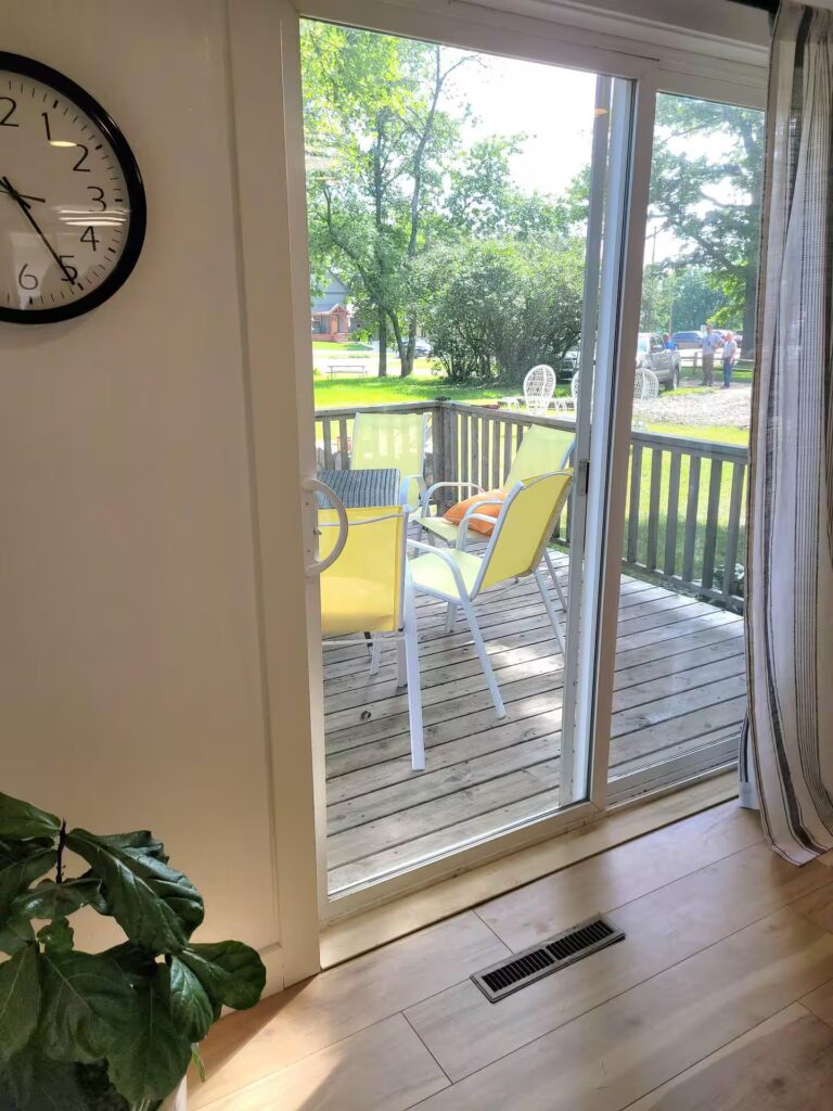 Getaway Patio inside