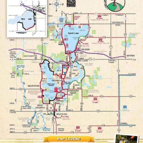 Okoboji Map
