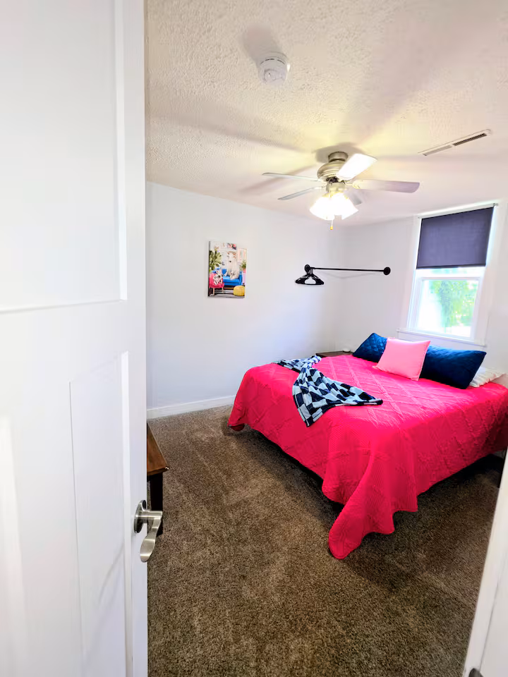 bedroom 1 -yellow house