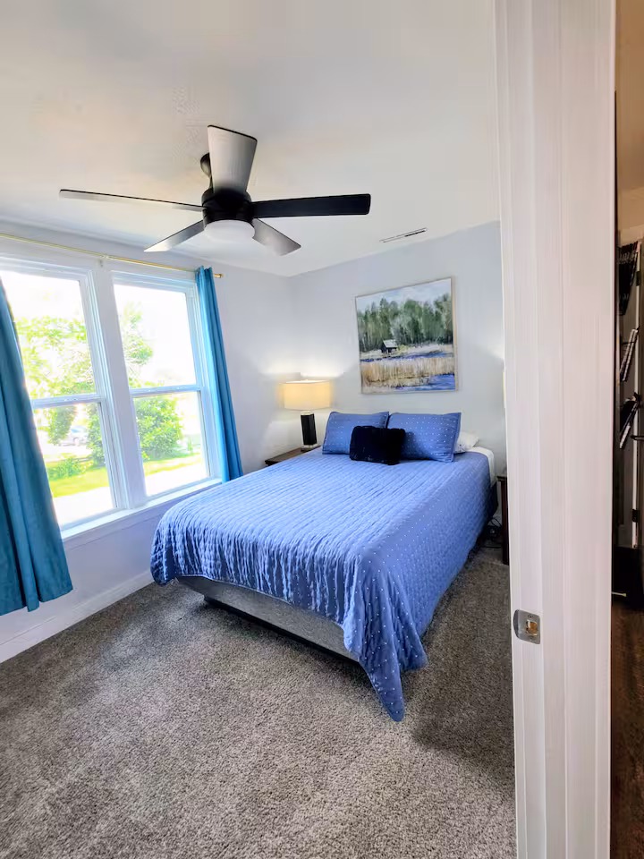 bedroom 2 - yellow house