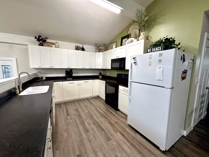 kitchen - yellow house